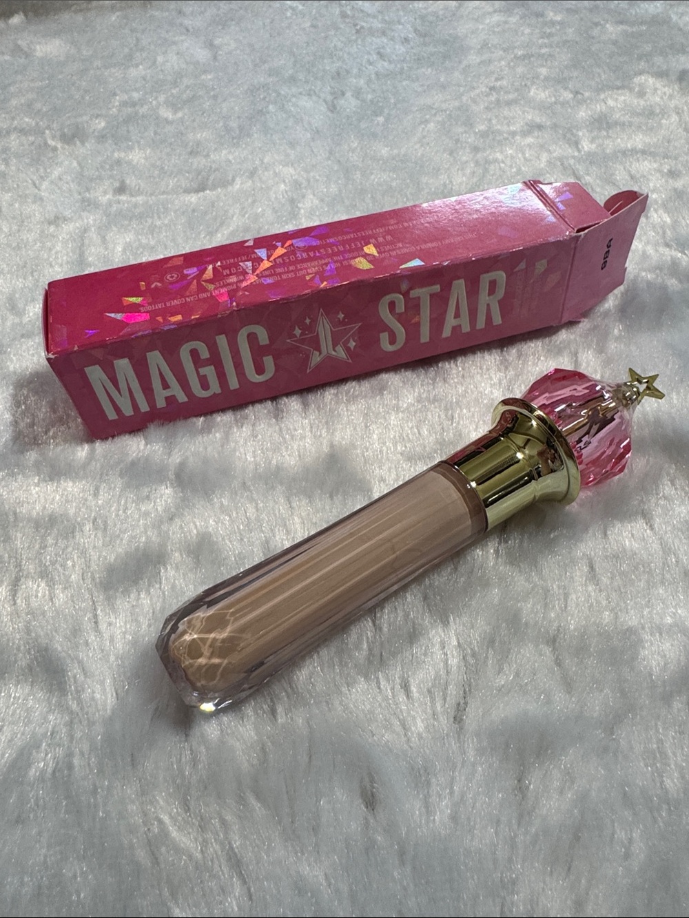Jeffree Star NIB Magic Star Concealer - Pink & Gold Packaging